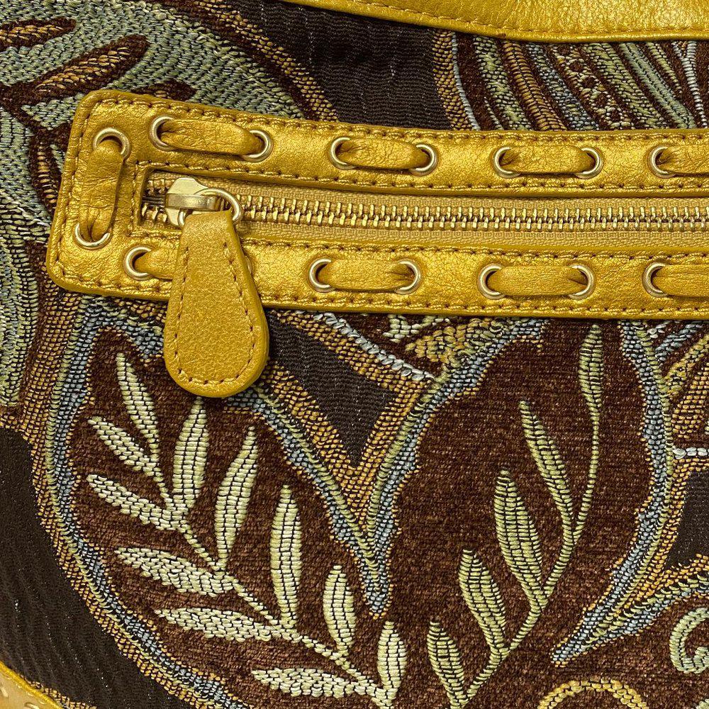 Fiore by Isabella Fiore Gold Corduroy Bag