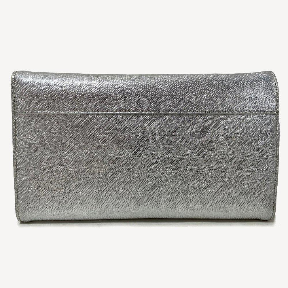 Tory Burch Silver Wristlet