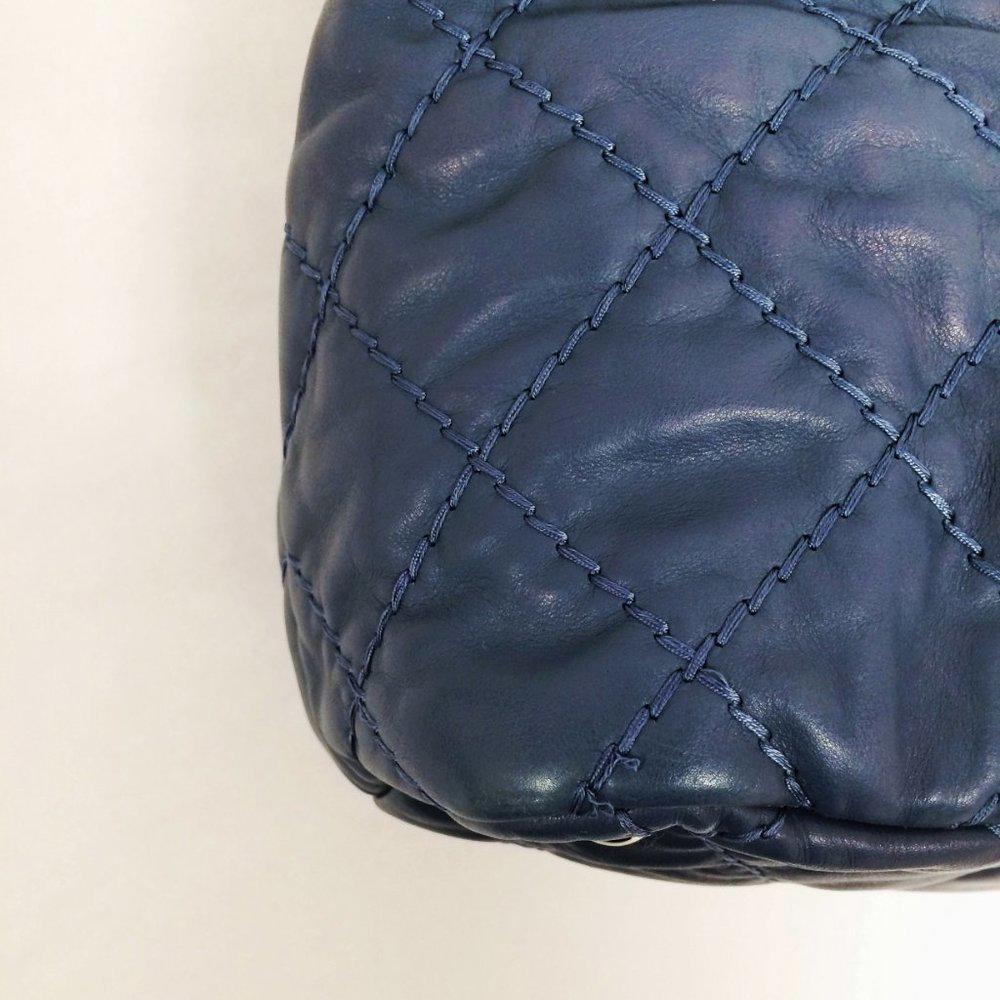 CHANEL Love Me Tender Denim Blue Tote