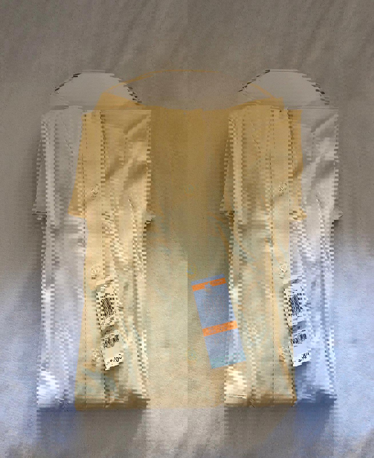Club Room Men's Easy Care Yellow Dress Shirt - Size 16½