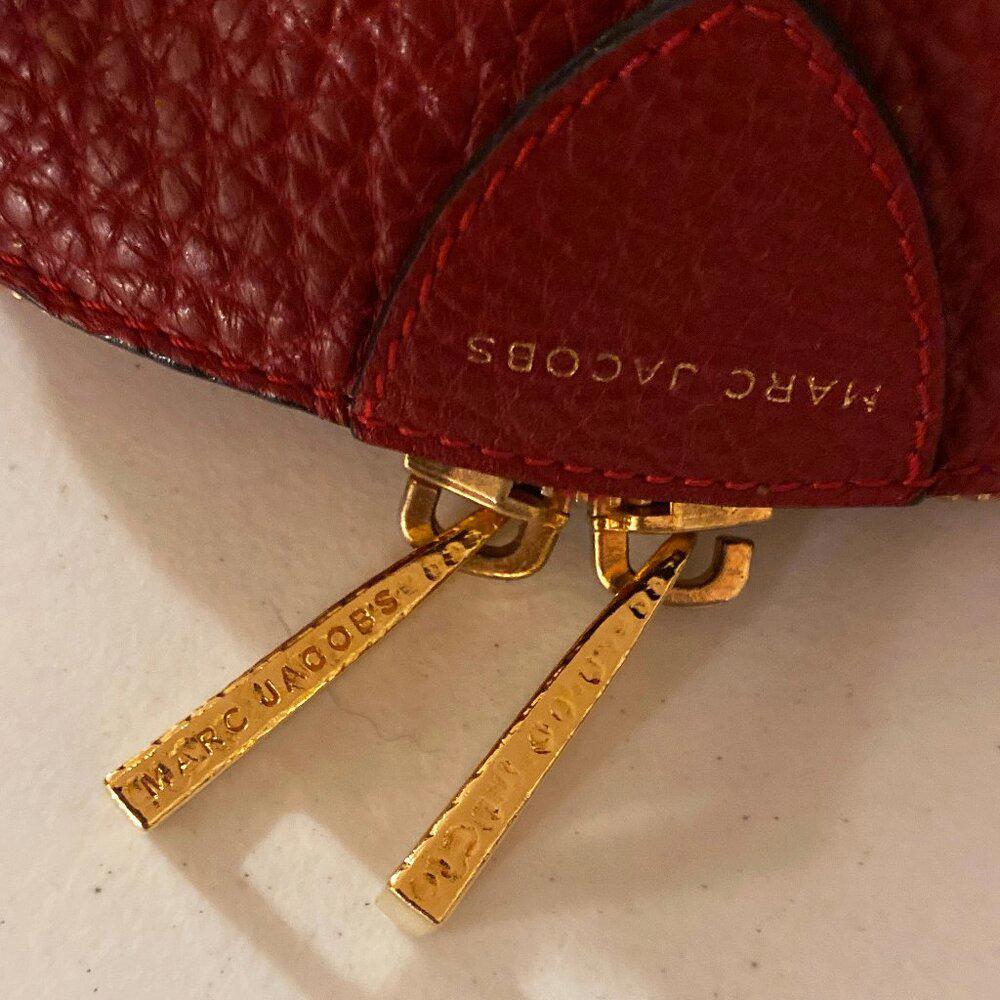Marc Jacobs Red Leather Satchel Bag