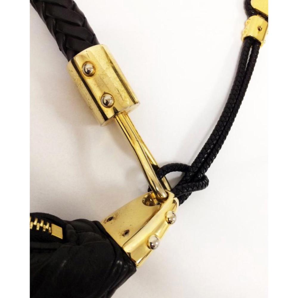 Michael Kors Skorpios Crescent Pleated Shoulder Bag