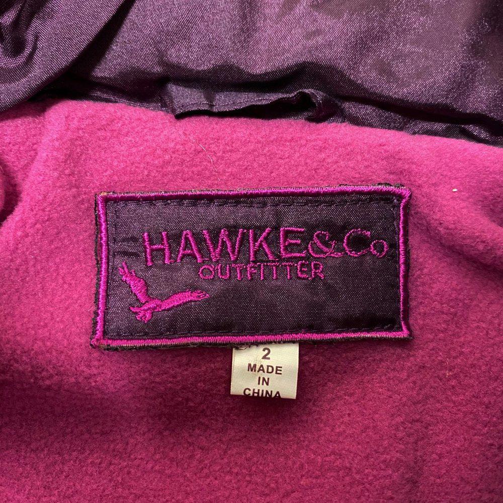 Hawke & Co. Sweet Pansy Puffer Coat