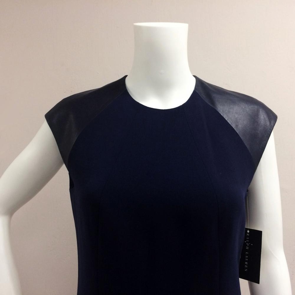 Ralph Lauren Shaded Navy Blue Dress