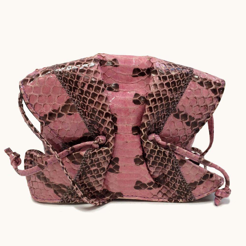 Carlos Falchi Fatto Amano Butterfly Bag