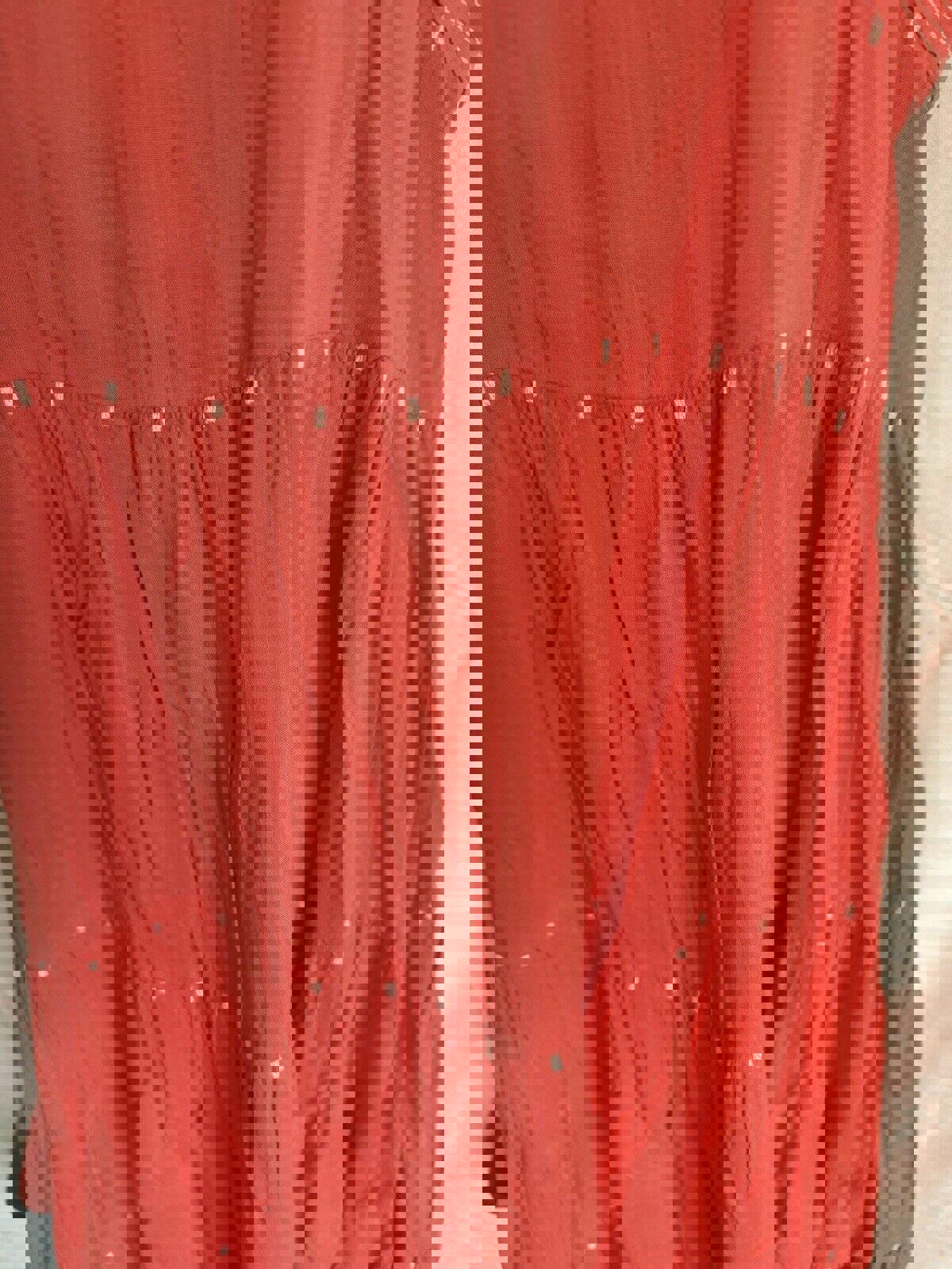 Old Navy Sleeveless Coral Summer Dress For Women Small Petite