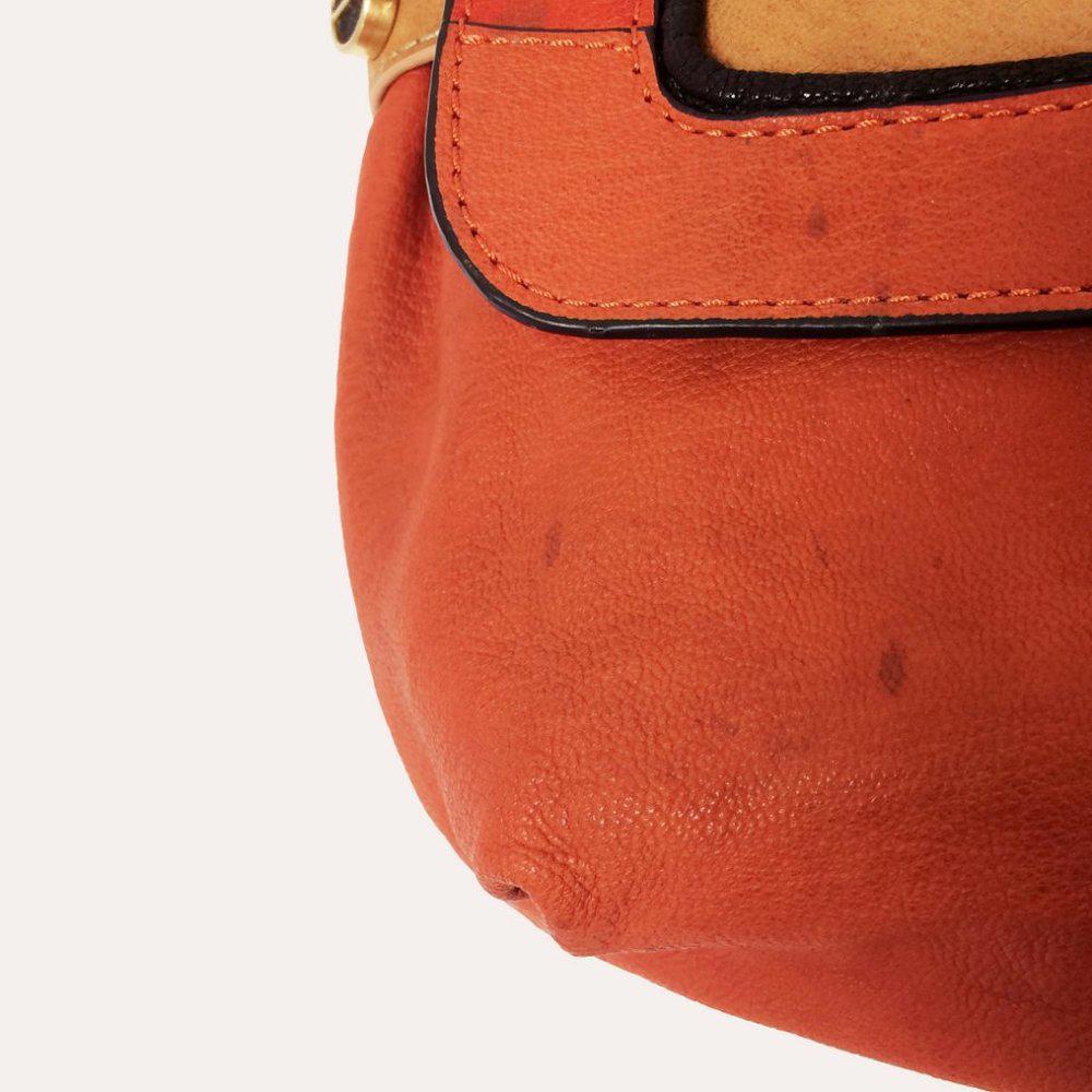 Treesje Jackson Tangerine leather Satchel Bag