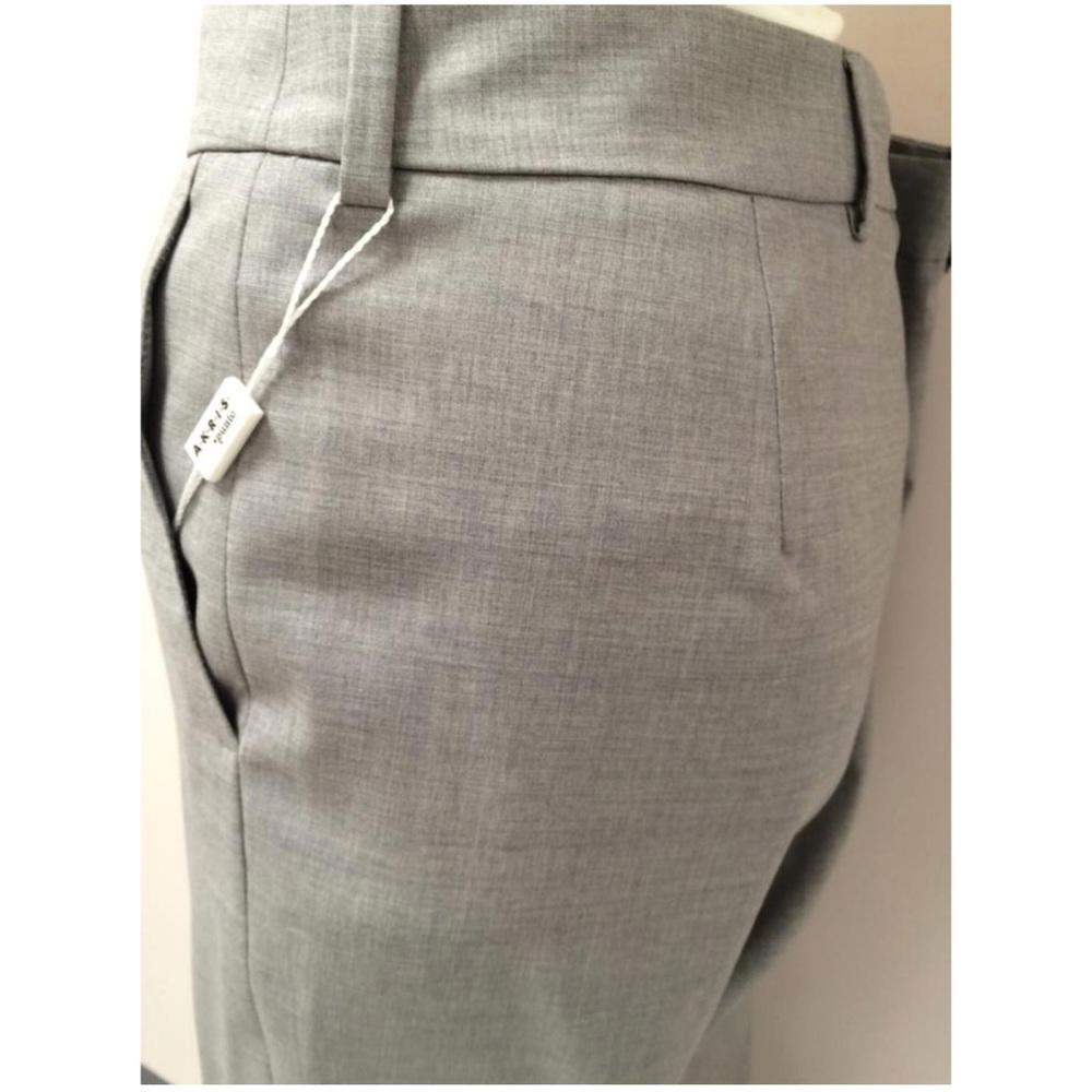 Akris Punto Grey Flare Pants