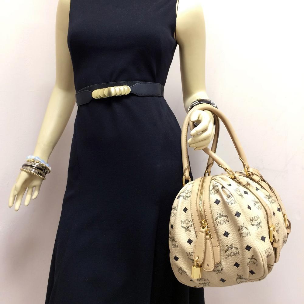 MCM Medium Vintage Visetos Satchel