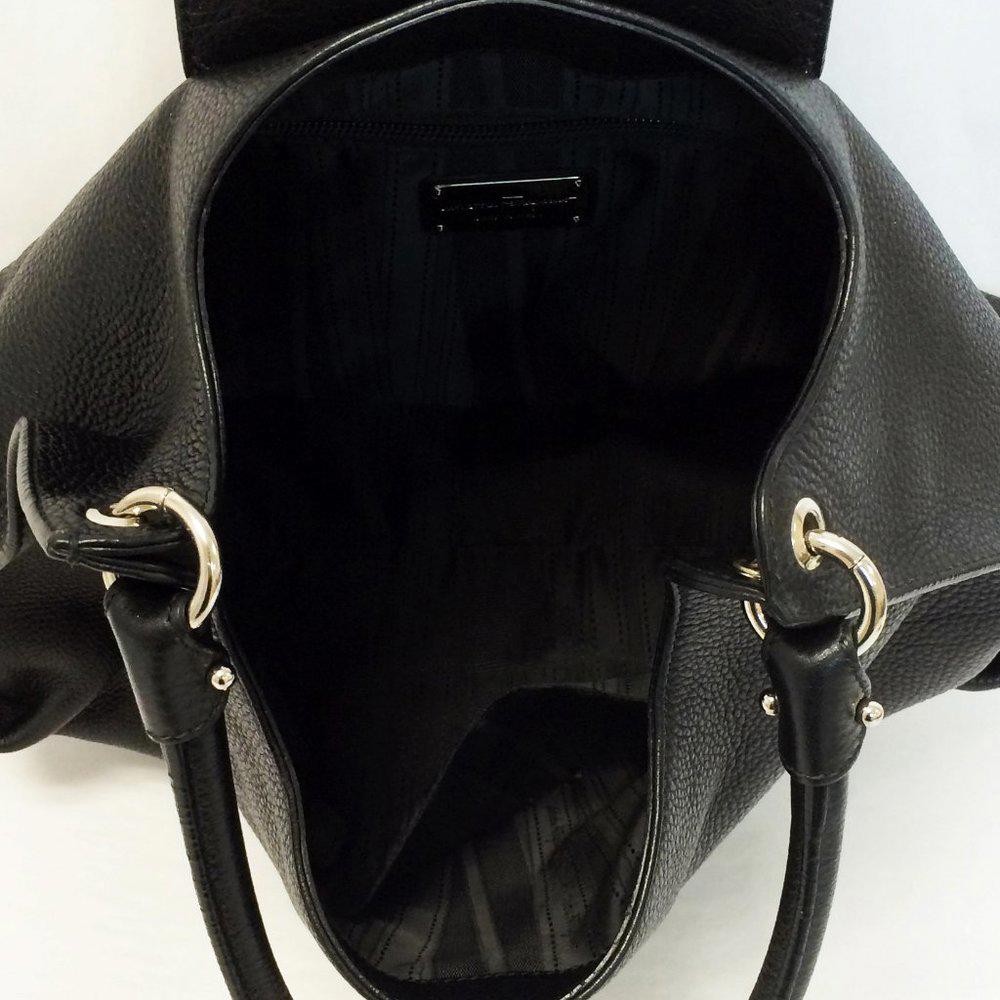 Salvatore Ferragamo Fanisa Large Nero Hobo Bag