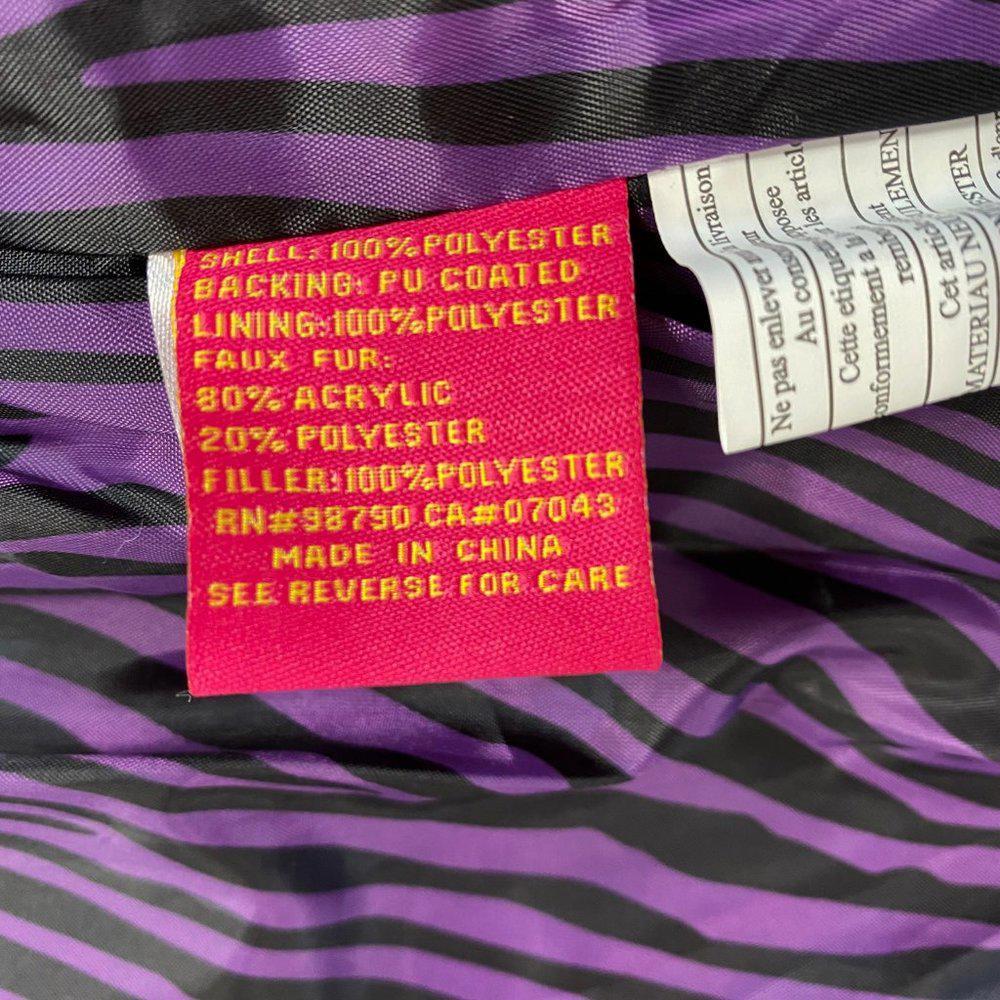 Dollhouse Purple Puffer Coat