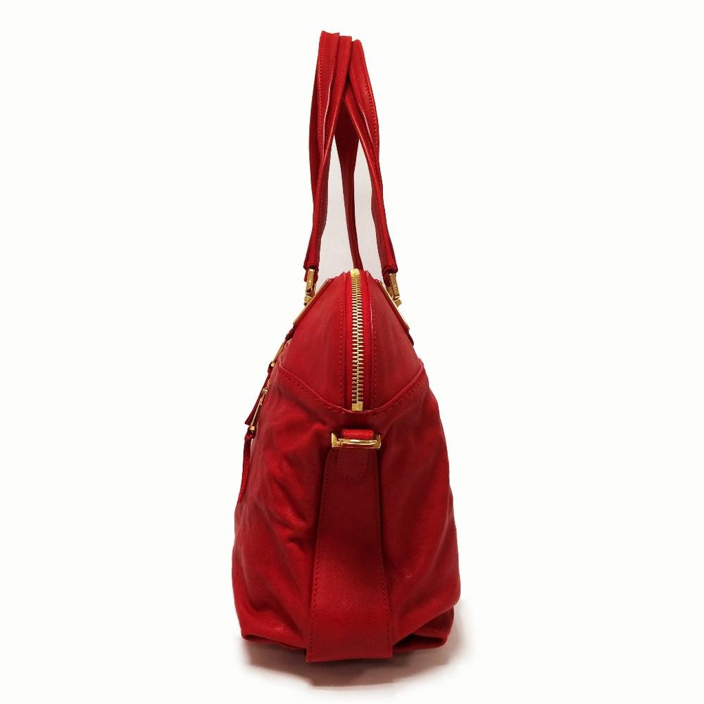75% OFF Chloe Angie Red Leather Shoulder Bag
