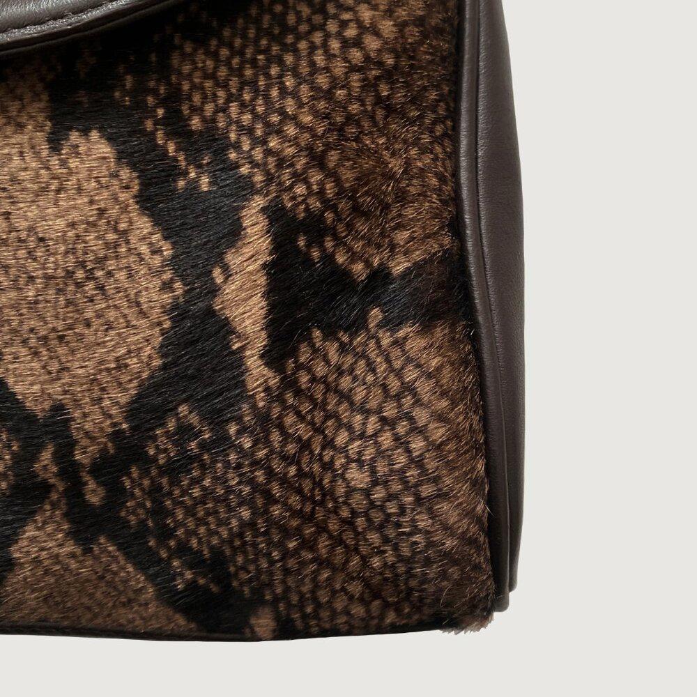 Tory Burch Resin Top Snakeprint Bag