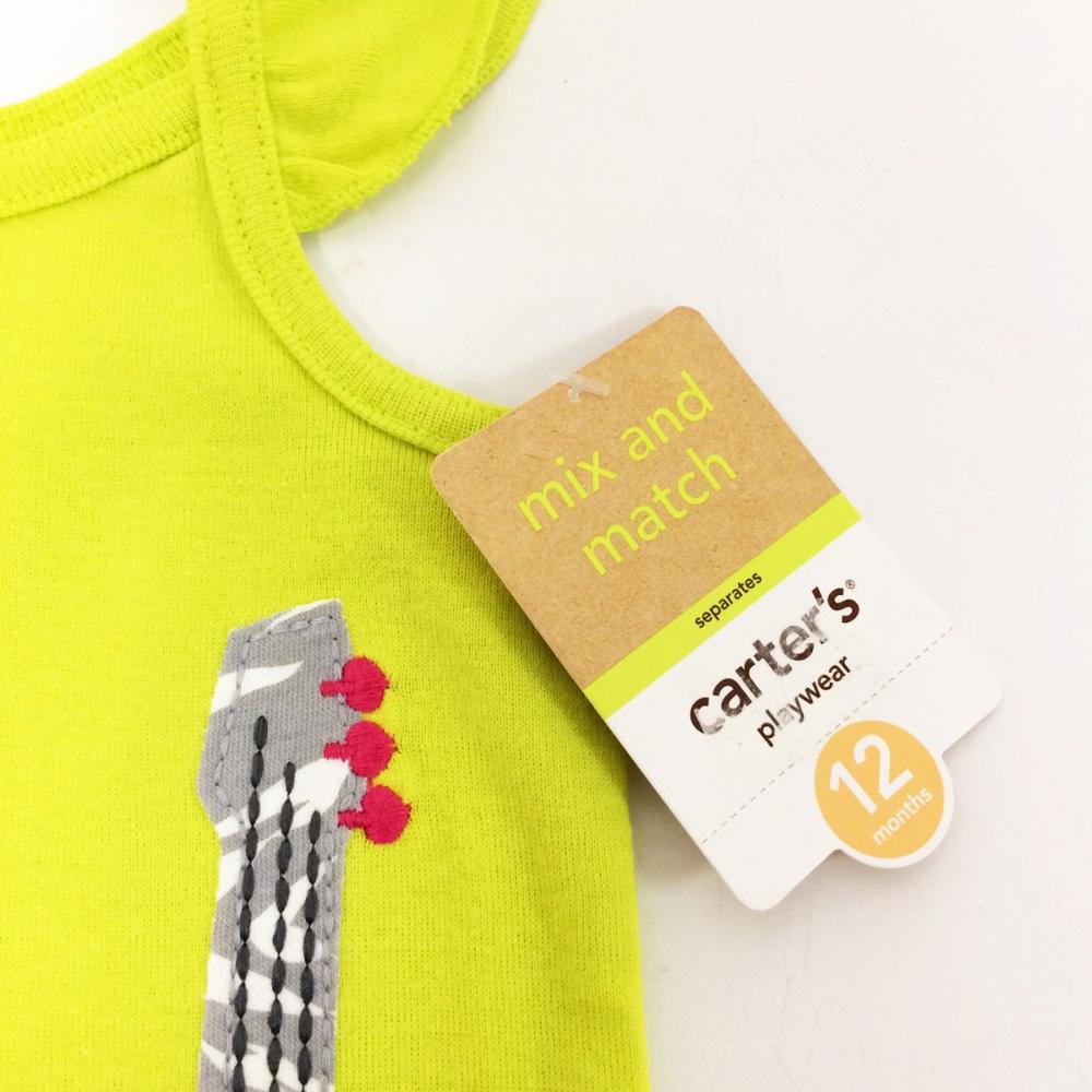 Carter's Playwear Bright Green Tank