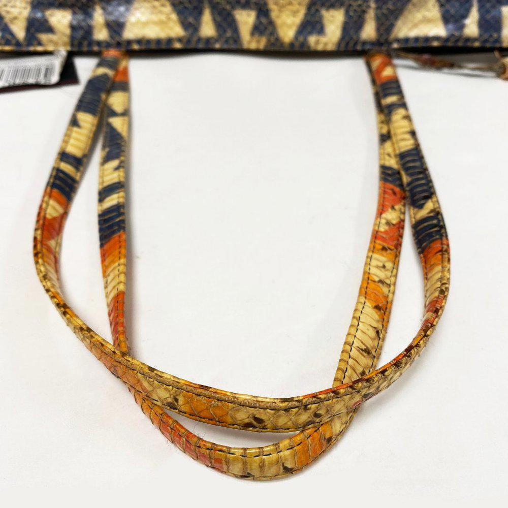 Carlos Falchi Aztec Ayer Tote Bag