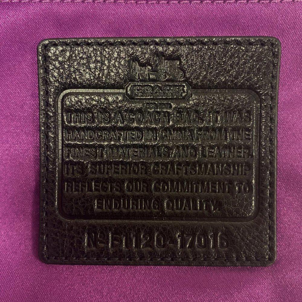 COACH 17016 Madison Marielle Leather Drawstring Bag