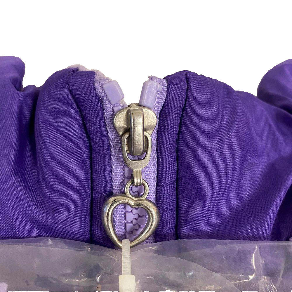 Rothschild Purple Coat Puffer Jacket Kids Size 5/6 M with hat