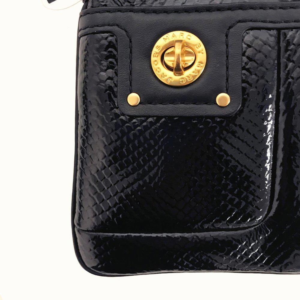 Marc by Marc Jacobs Shine Percy Black Leather Bag
