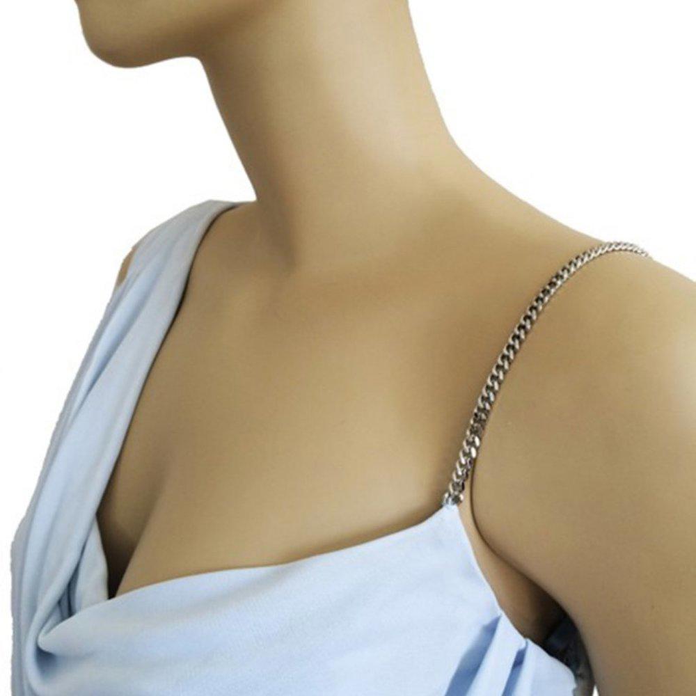 Michael Kors Light Blue Asymmetrical Dress
