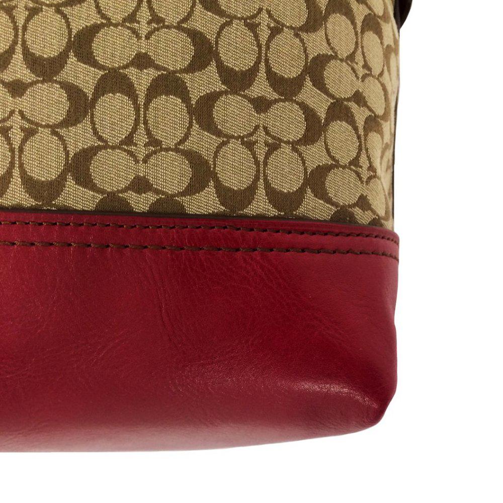 COACH 21154 Red Legacy Molly Satchel