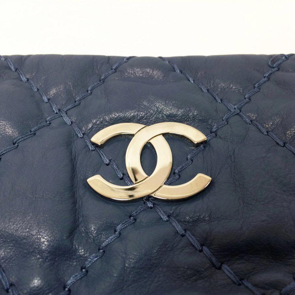 CHANEL Love Me Tender Denim Blue Tote
