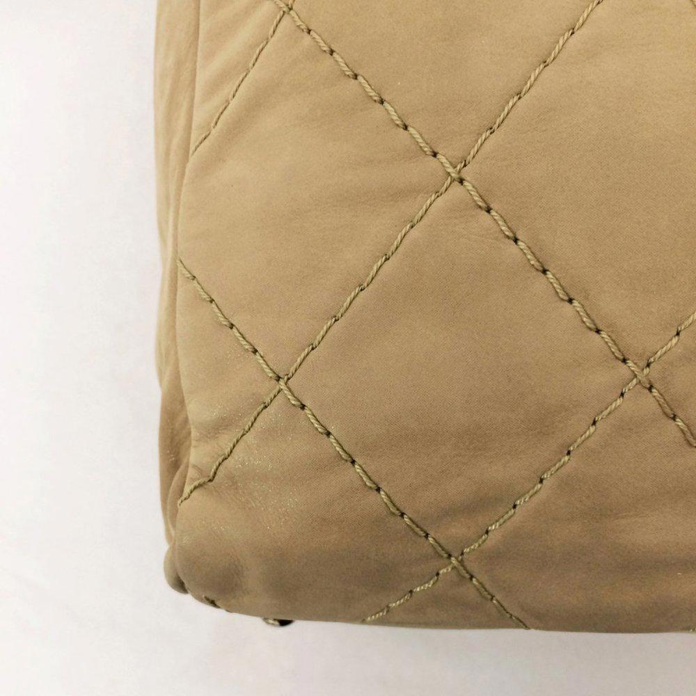 Chanel Shopping Tote Light Beige Leather Tote