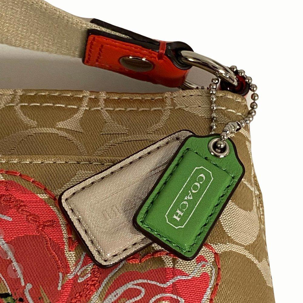 COACH 47075 Poppy Signature Floral Swing Pack