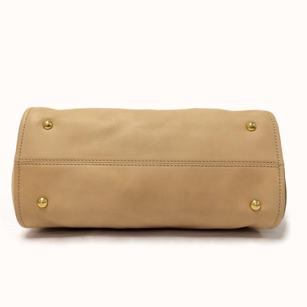 FENDI Chameleon Leather Satchel Bag