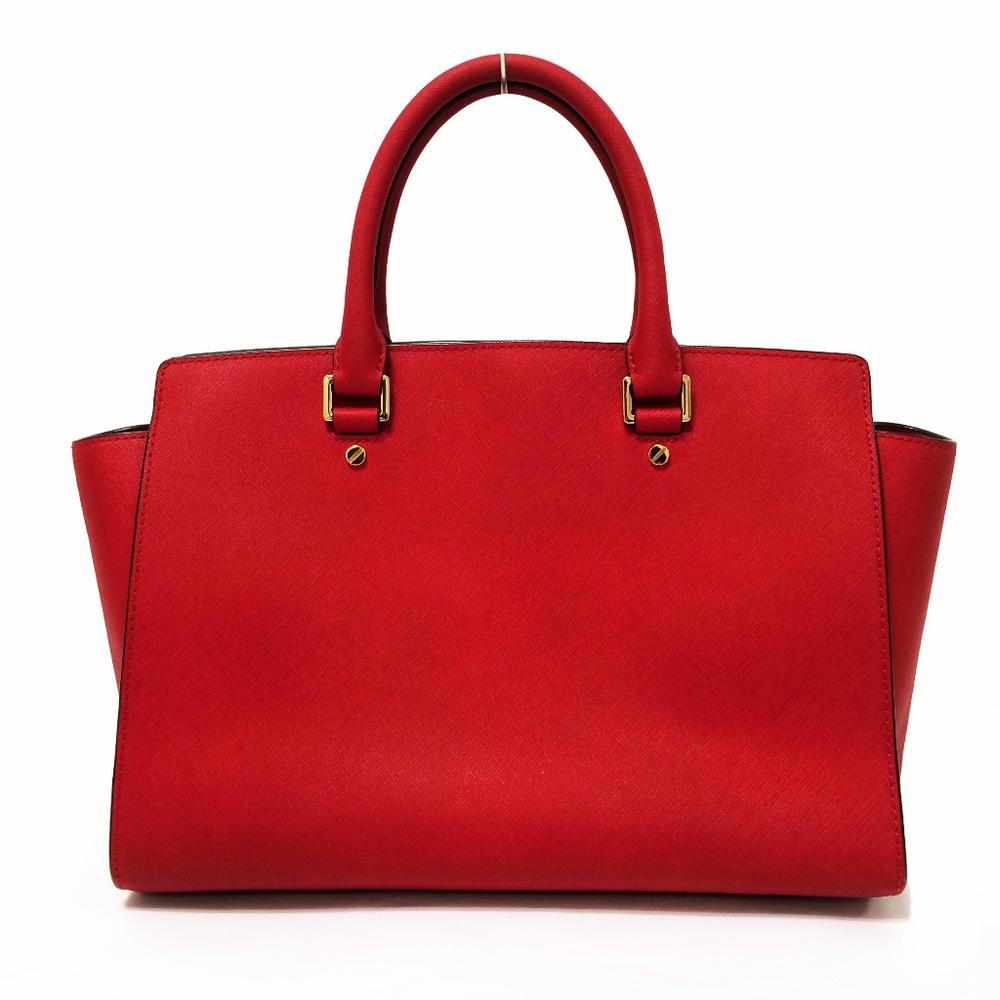 Michael by Michael Kors Red Selma Bag