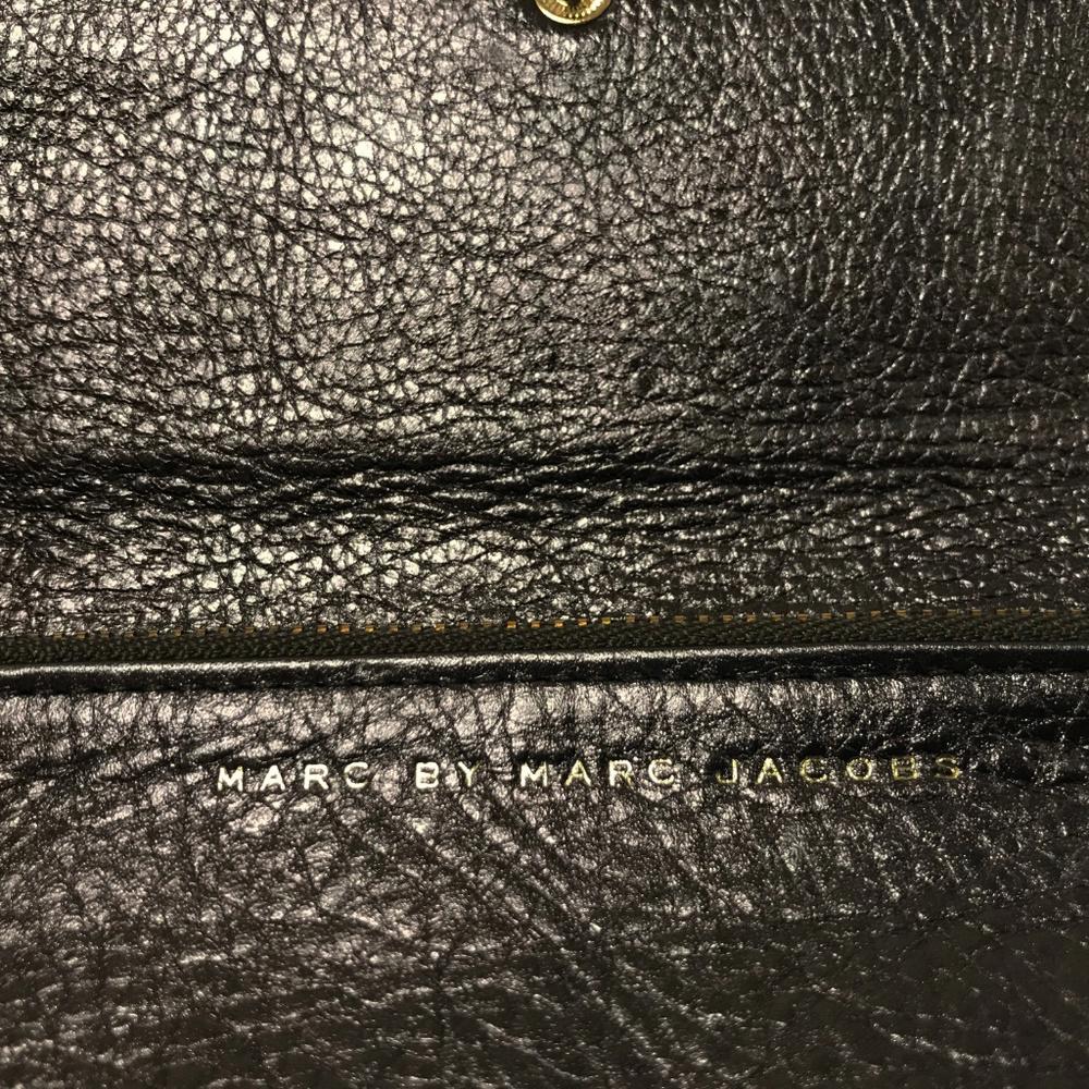 Marc by Marc Jacobs Pewter Leather Wallet