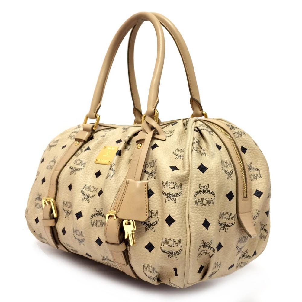 MCM Medium Vintage Visetos Satchel