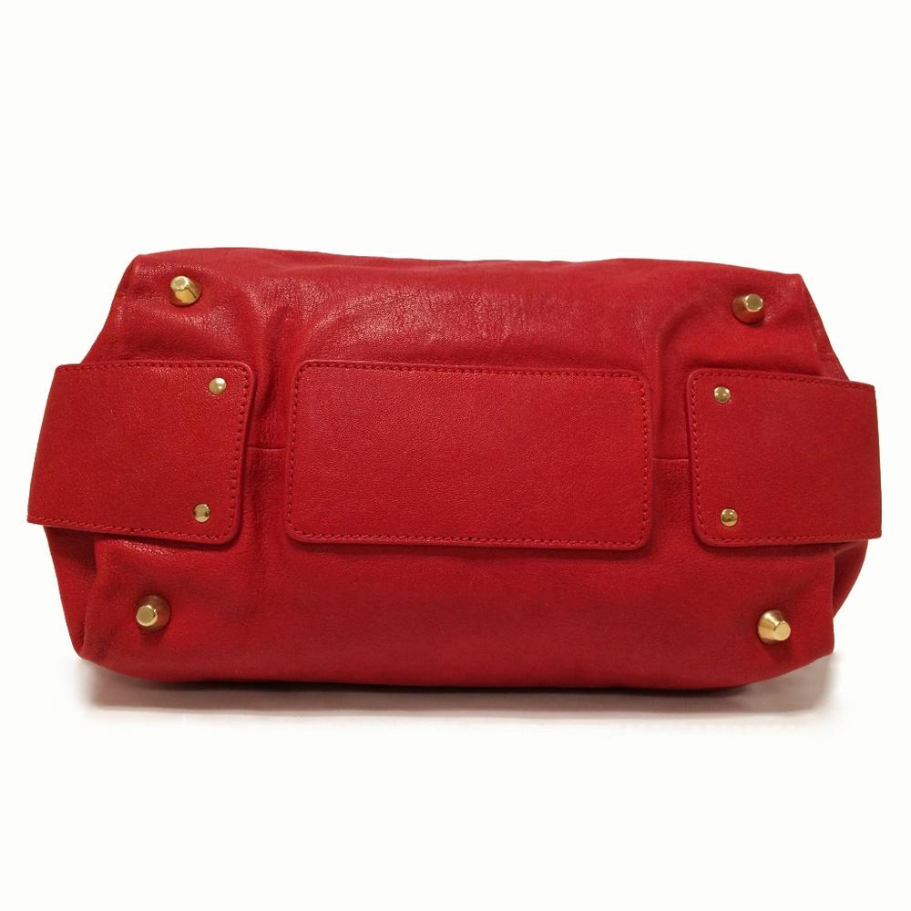 75% OFF Chloe Angie Red Leather Shoulder Bag