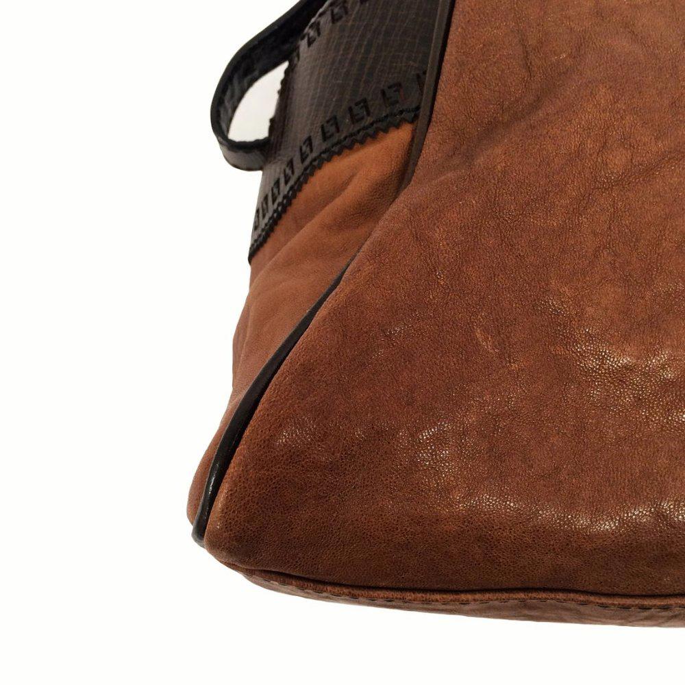 Fendi Du Jour Crisp Brown Nappa Leather Bag