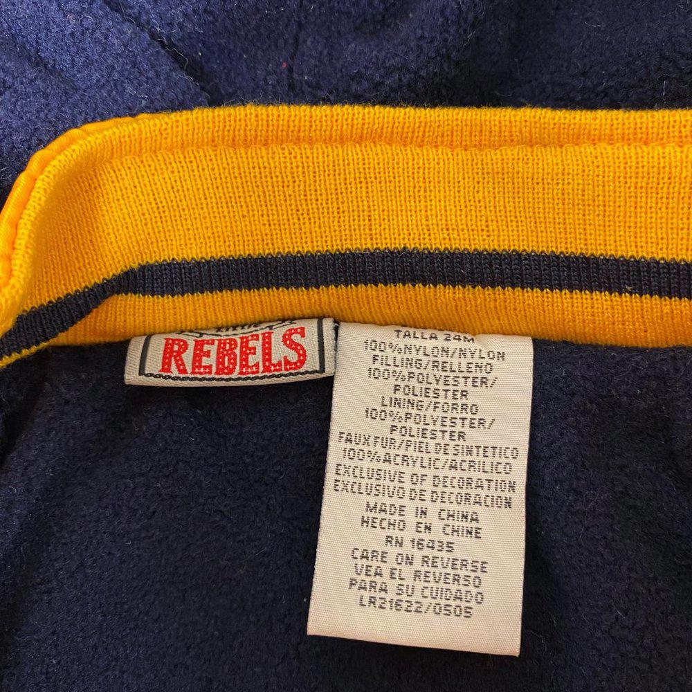 Little Rebels Gold Hooded Puffer Coat