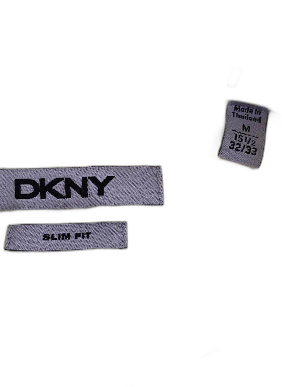 DKNY Slim Fit Dress Shirt - Light Yellow