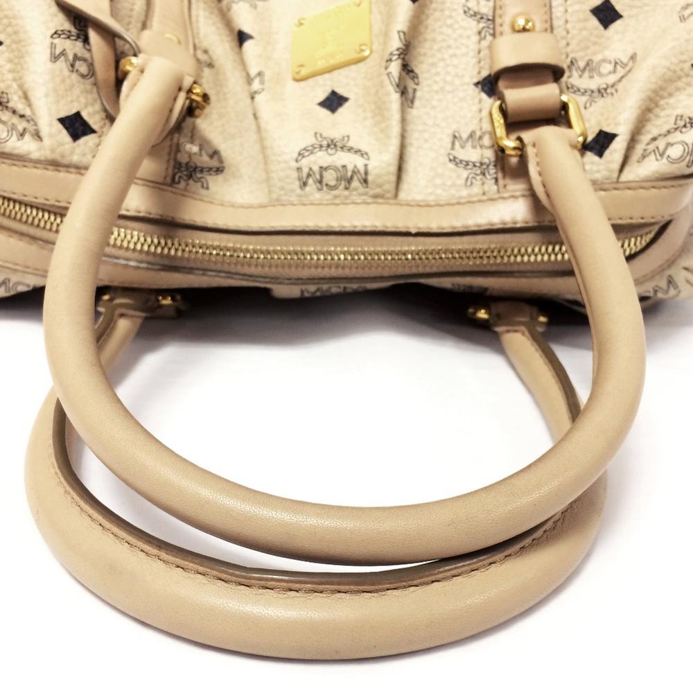 MCM Medium Vintage Visetos Satchel