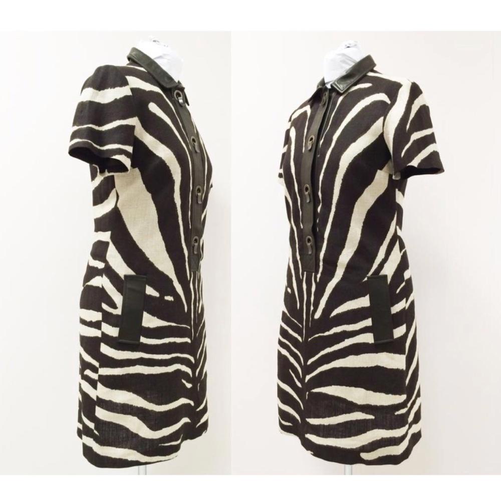 Michael Kors Zebra Print Casual Dress
