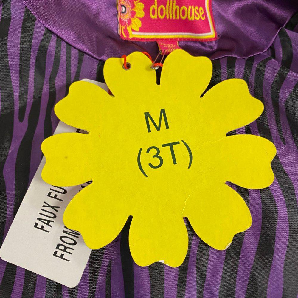 Dollhouse Purple Puffer Coat
