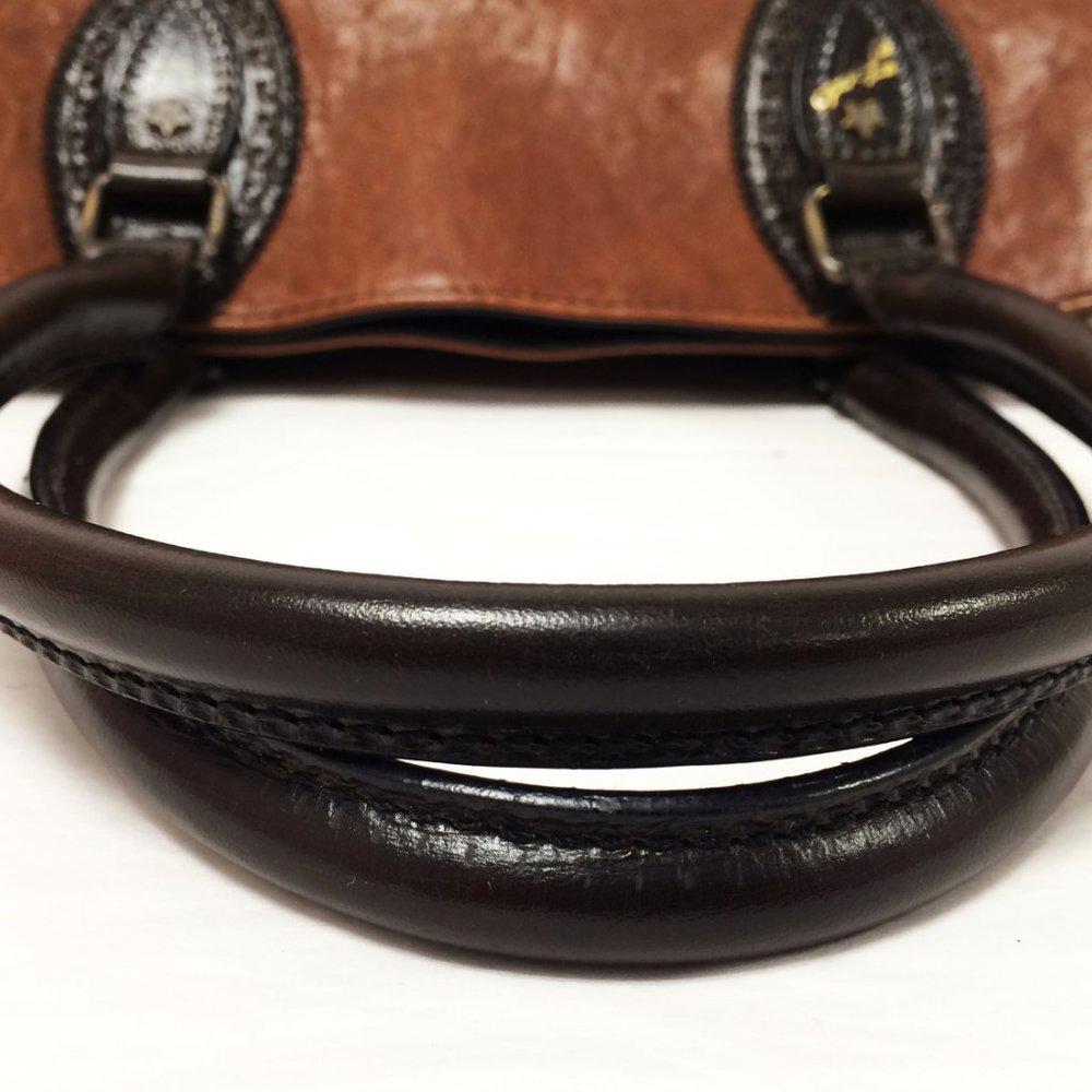 Fendi Du Jour Crisp Brown Nappa Leather Bag