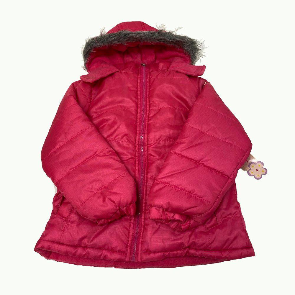 Pink Platinum Pink Puffer Coat Girls Size 7/8
