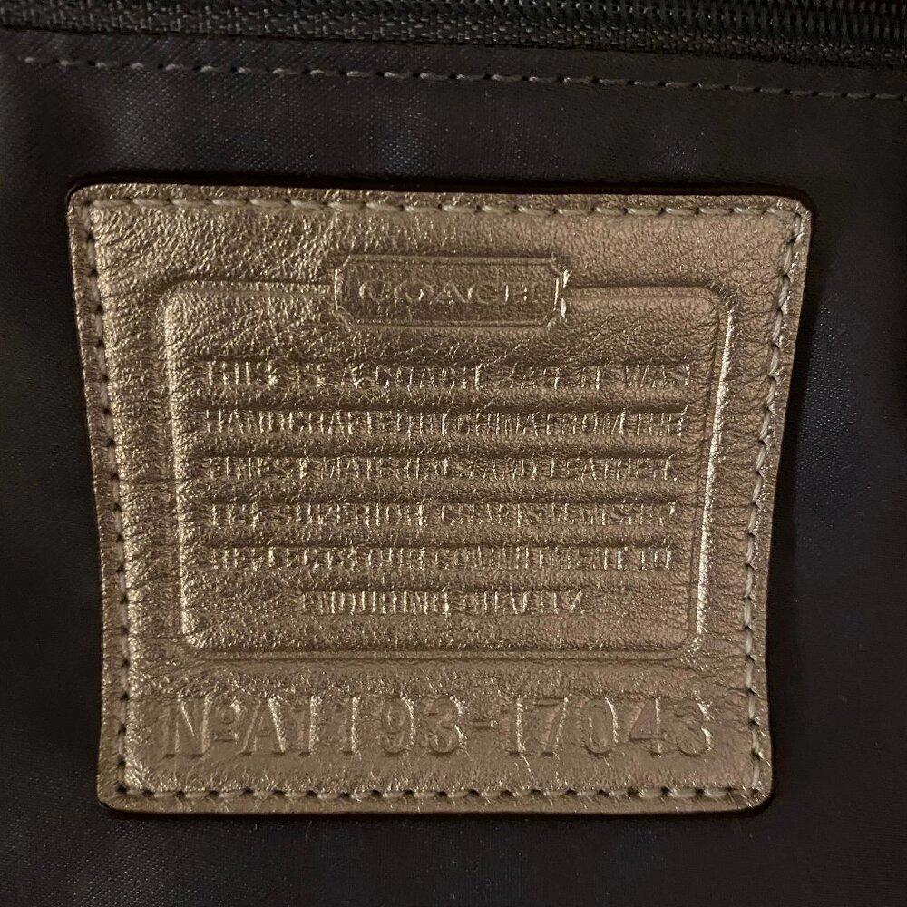 COACH 17043 Audrey Python Slim Tote