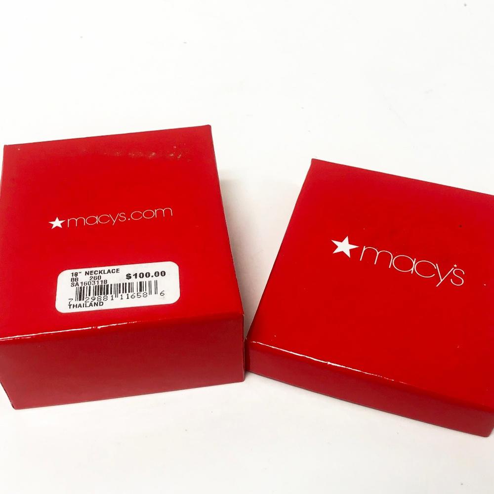 Macy's Love Sterling Silver Necklace