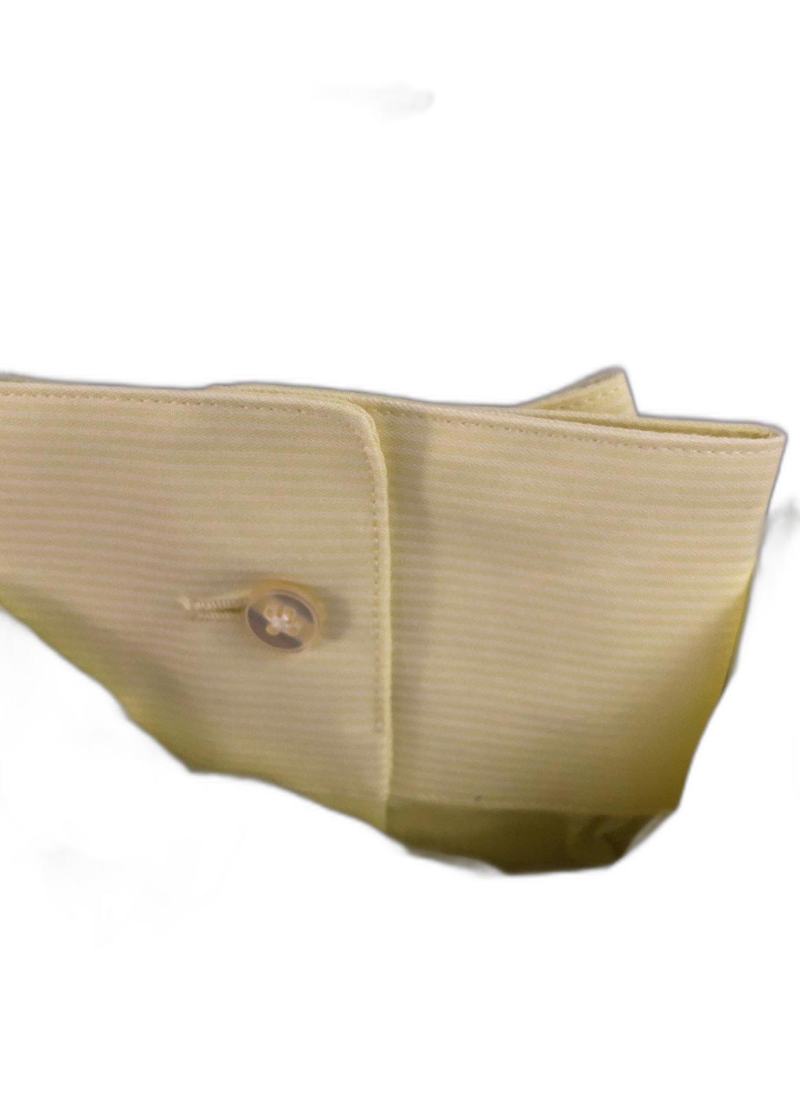 DKNY Slim Fit Dress Shirt - Light Yellow