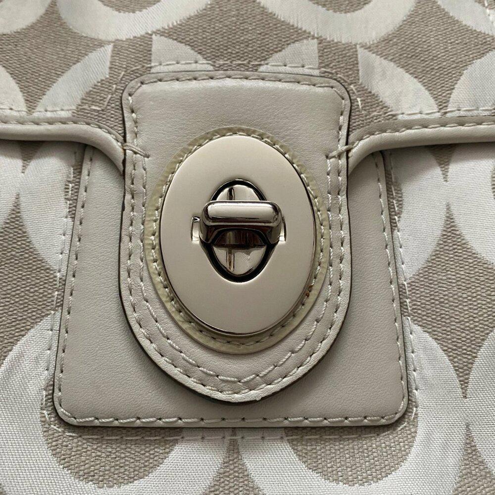 COACH 14515 Peyton Op Art Carryall Satchel Bag