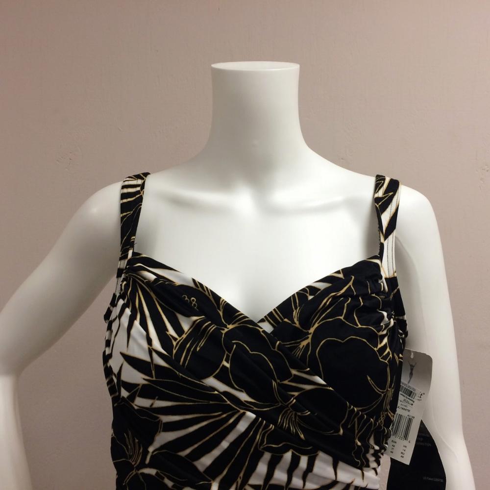 Miraclesuit Sanibel Black & White Swimsuit