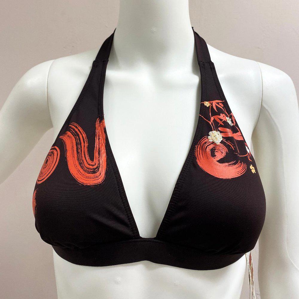Lucky Brand Brown Bikini Top