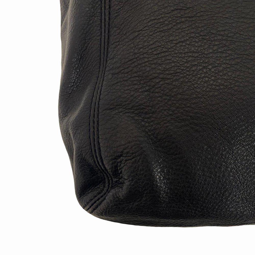 MICHAEL by Michael kors Jet Set Black Leather Chain Bag