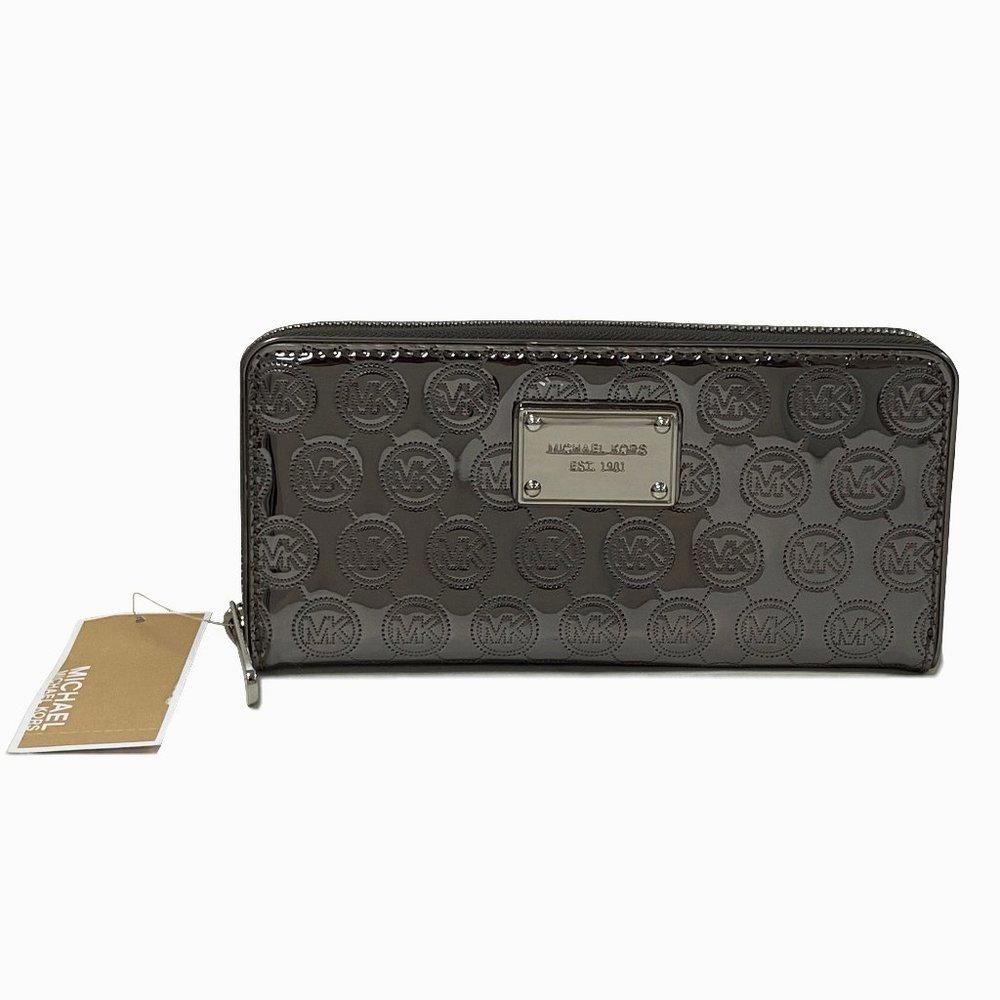 Michael Michael Kors Monogram Metallic Wallet