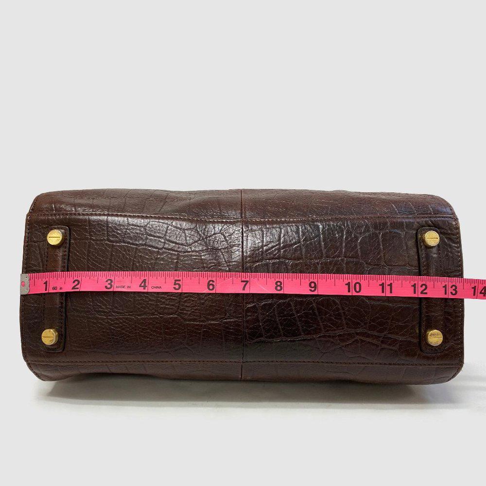Rachel Zoe Dark Brown Leather Satchel
