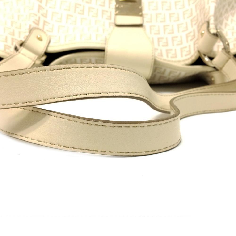 FENDI Zucchino Spalmati Coated Canvas Tote